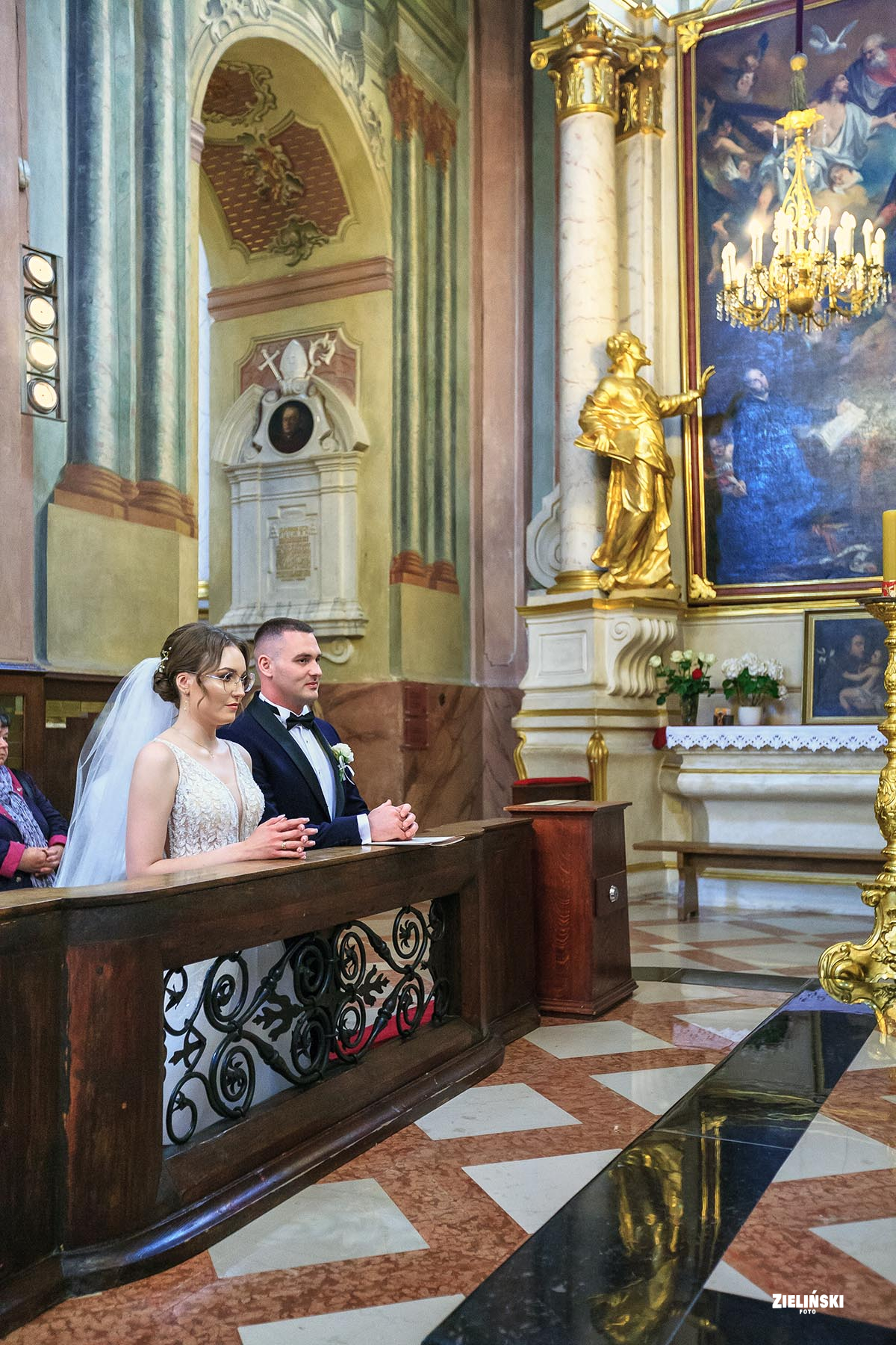 Archikatedra Lubelska - ceremonia ślubu - zdjęcie nr 39