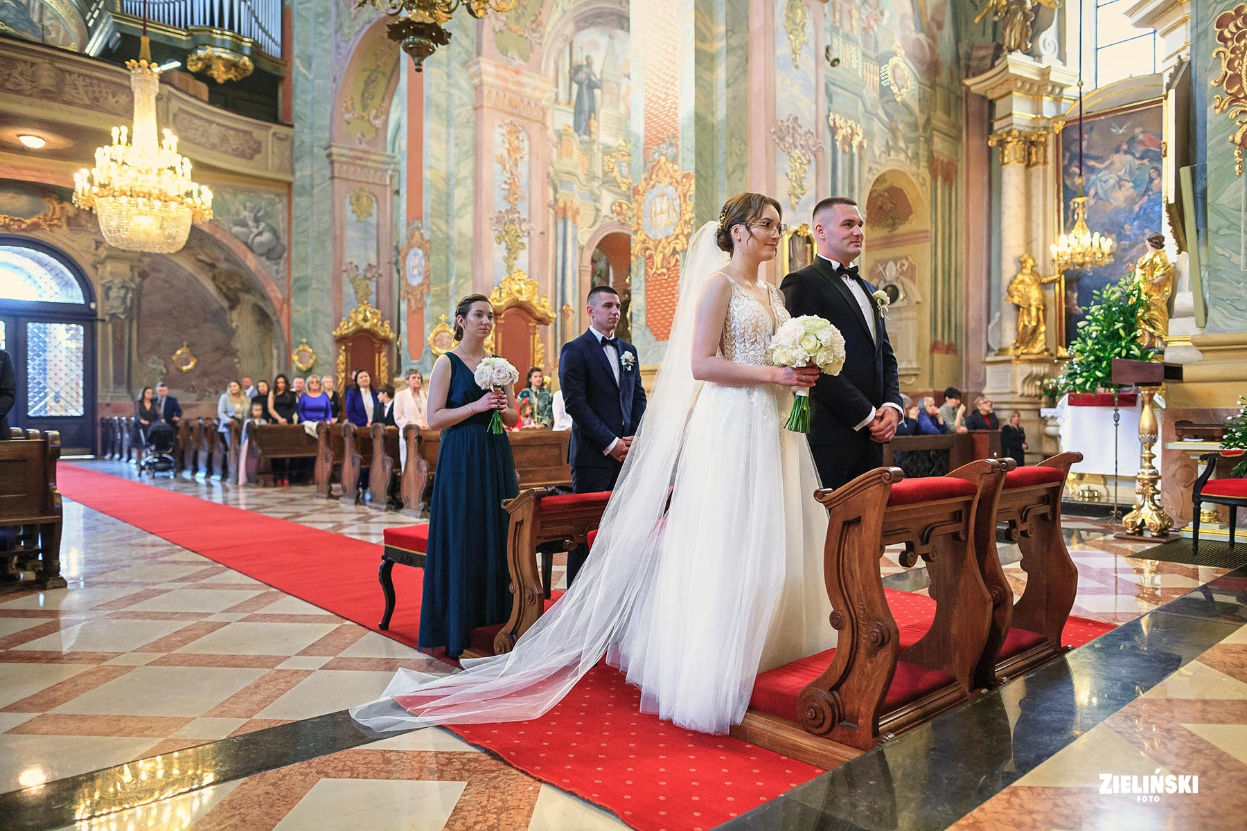 Archikatedra Lubelska - ceremonia ślubu - zdjęcie nr 6