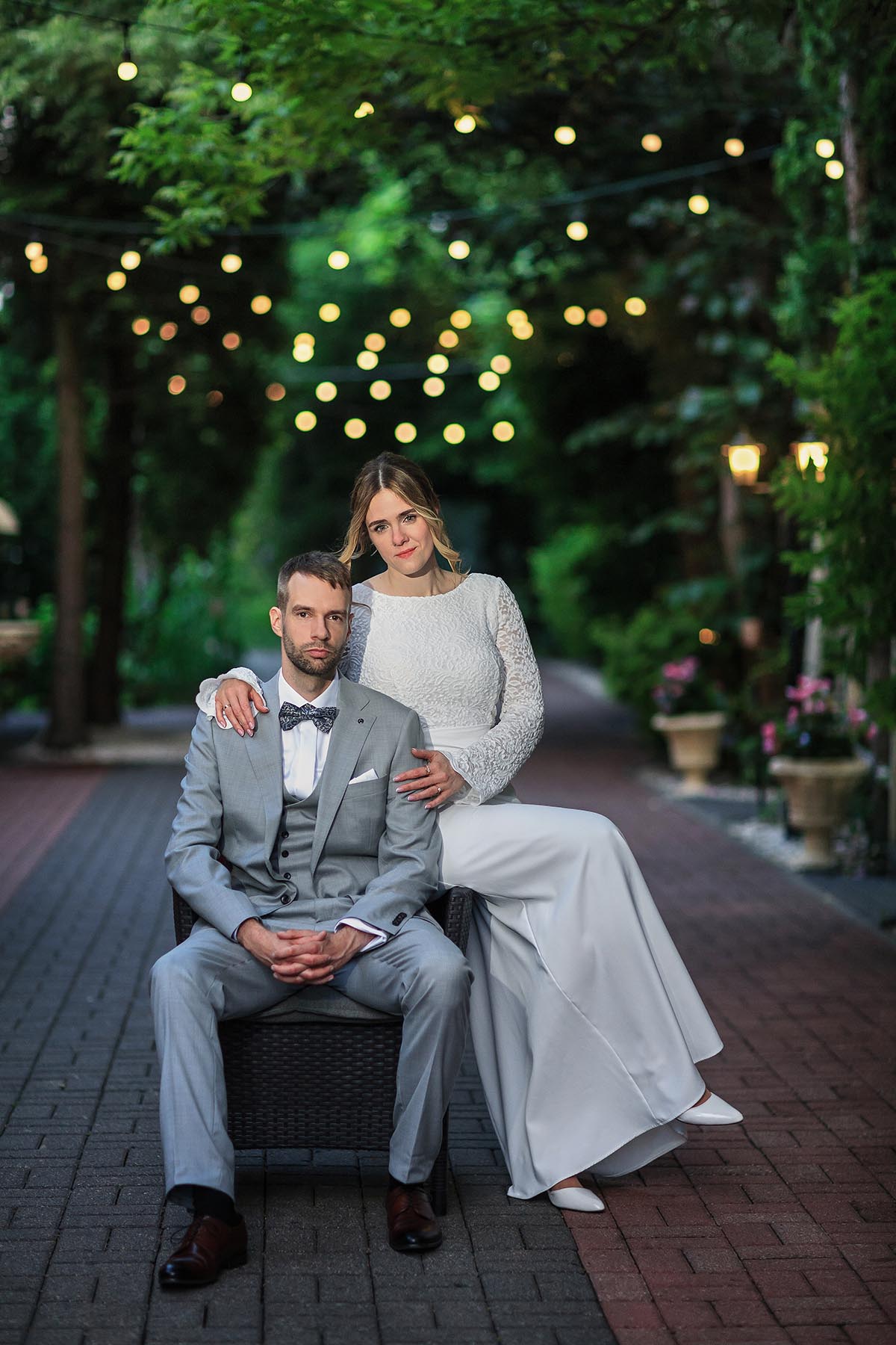 Sesja ślubna w dniu ślubu - elegancja i emocje pary